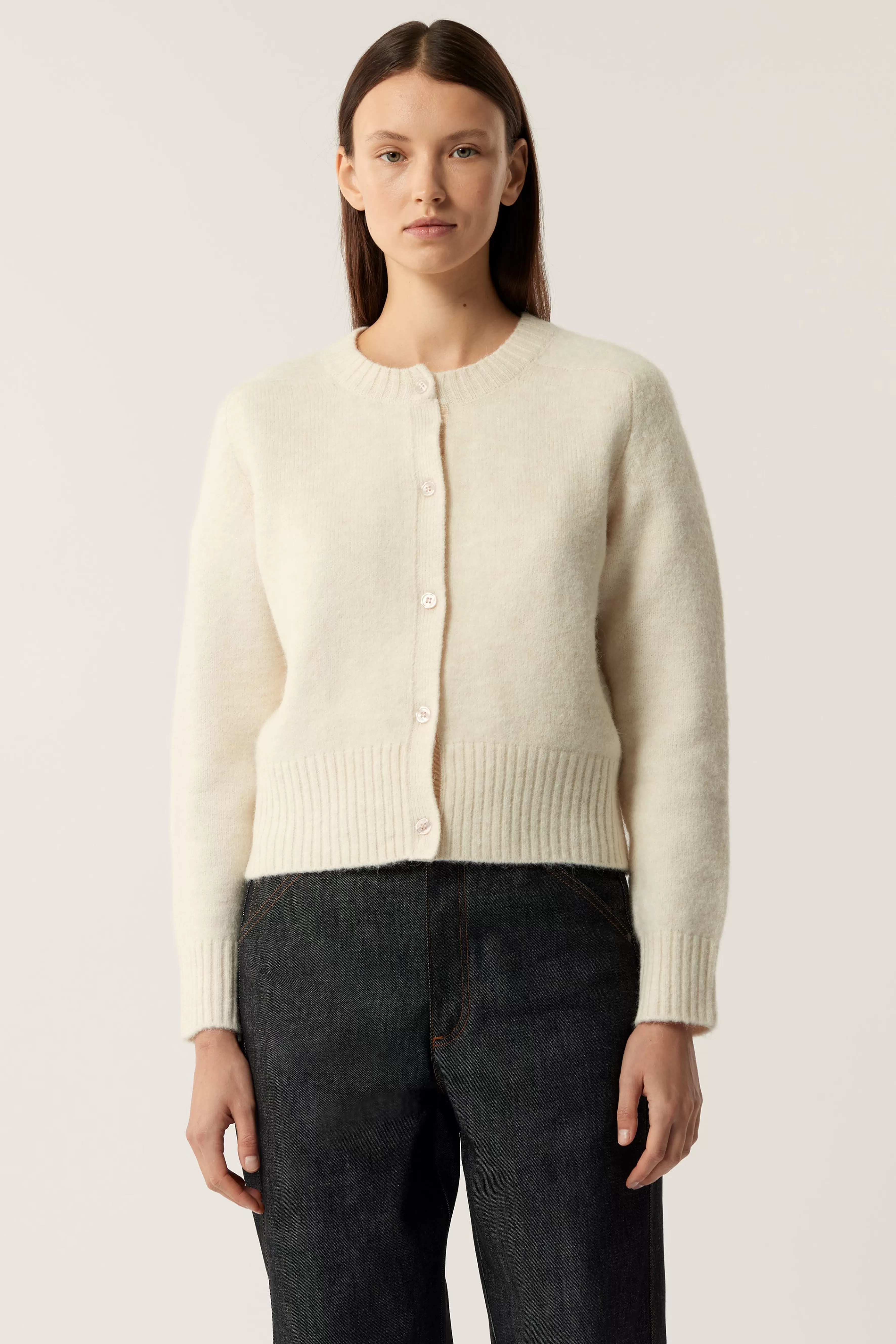 Clearance Soeur CARDIGAN LYNE Ecru