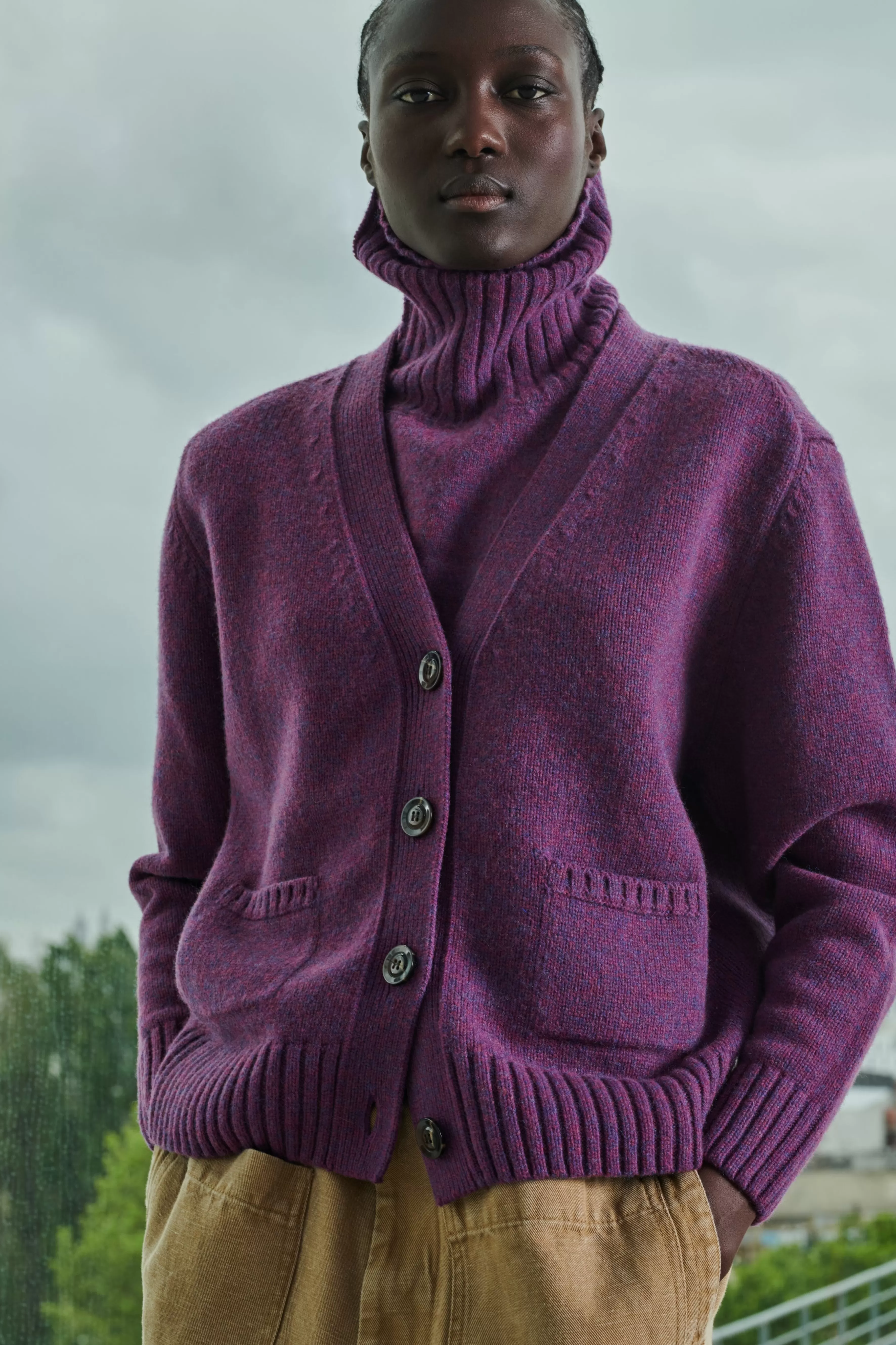 Best Soeur CARDIGAN SERGIO Violet