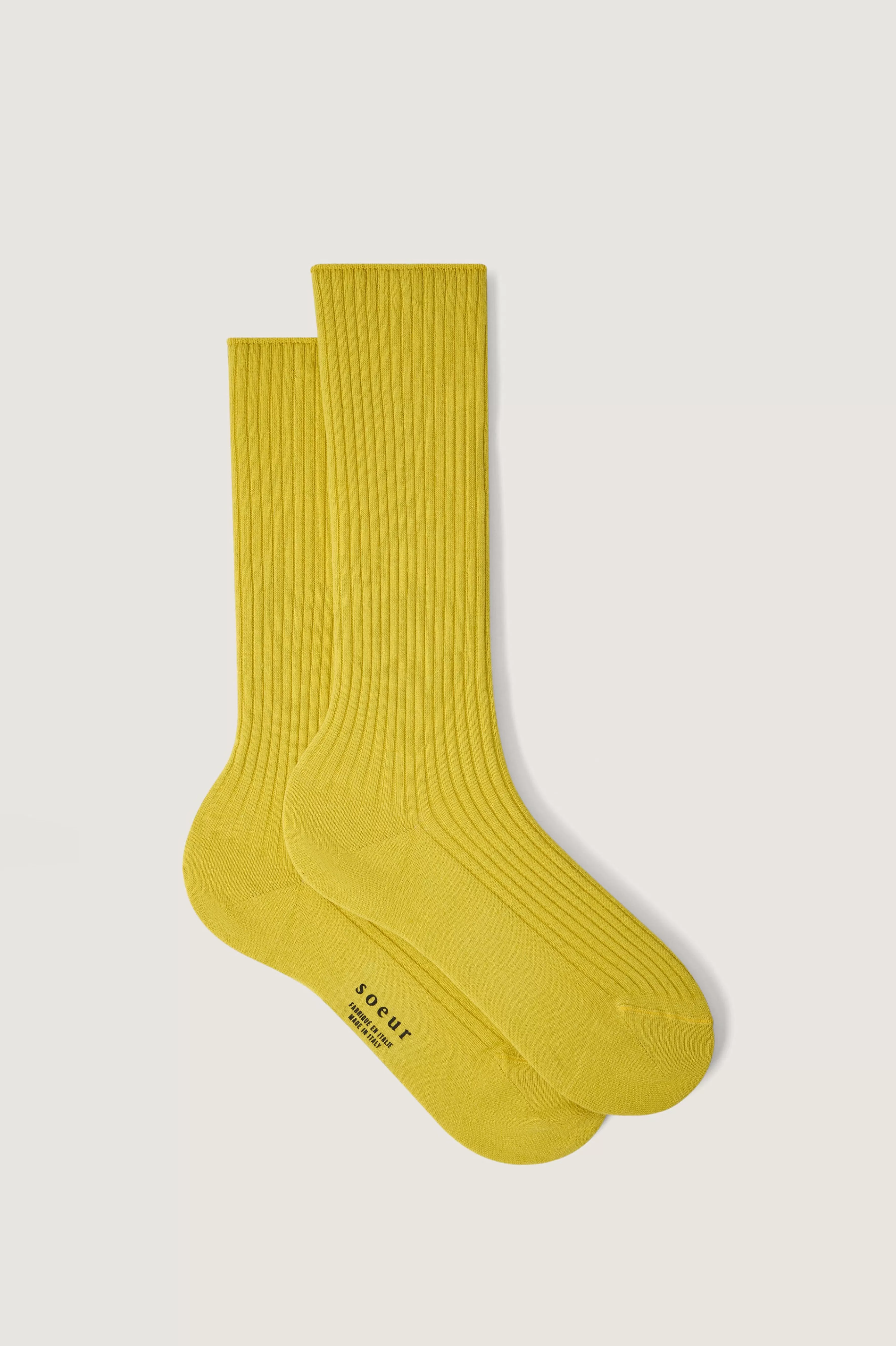 Discount Soeur CHAUSSETTES ARABELLA jaune