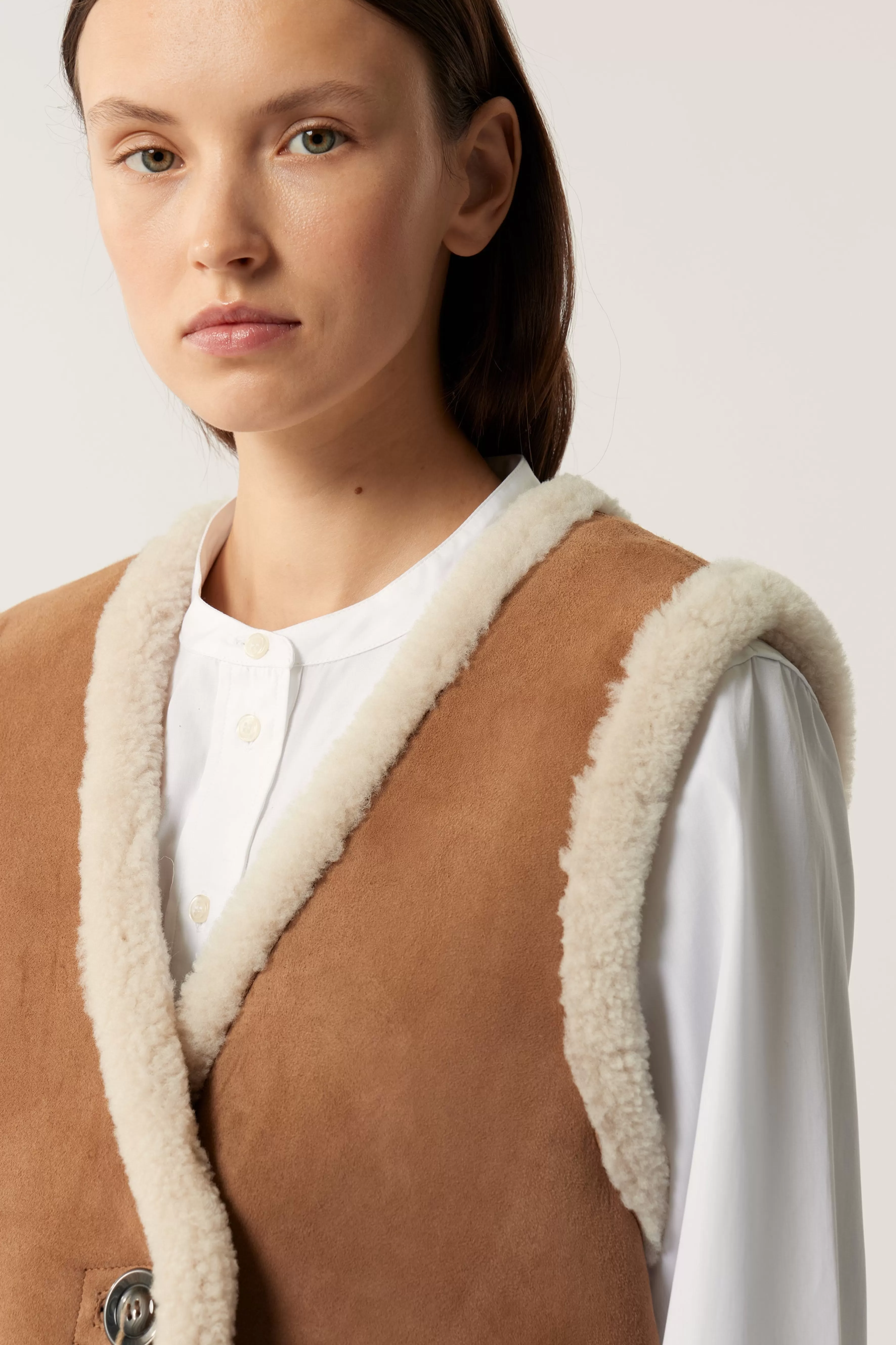 Flash Sale Soeur GILET SANS MANCHES PYRENEES Miel