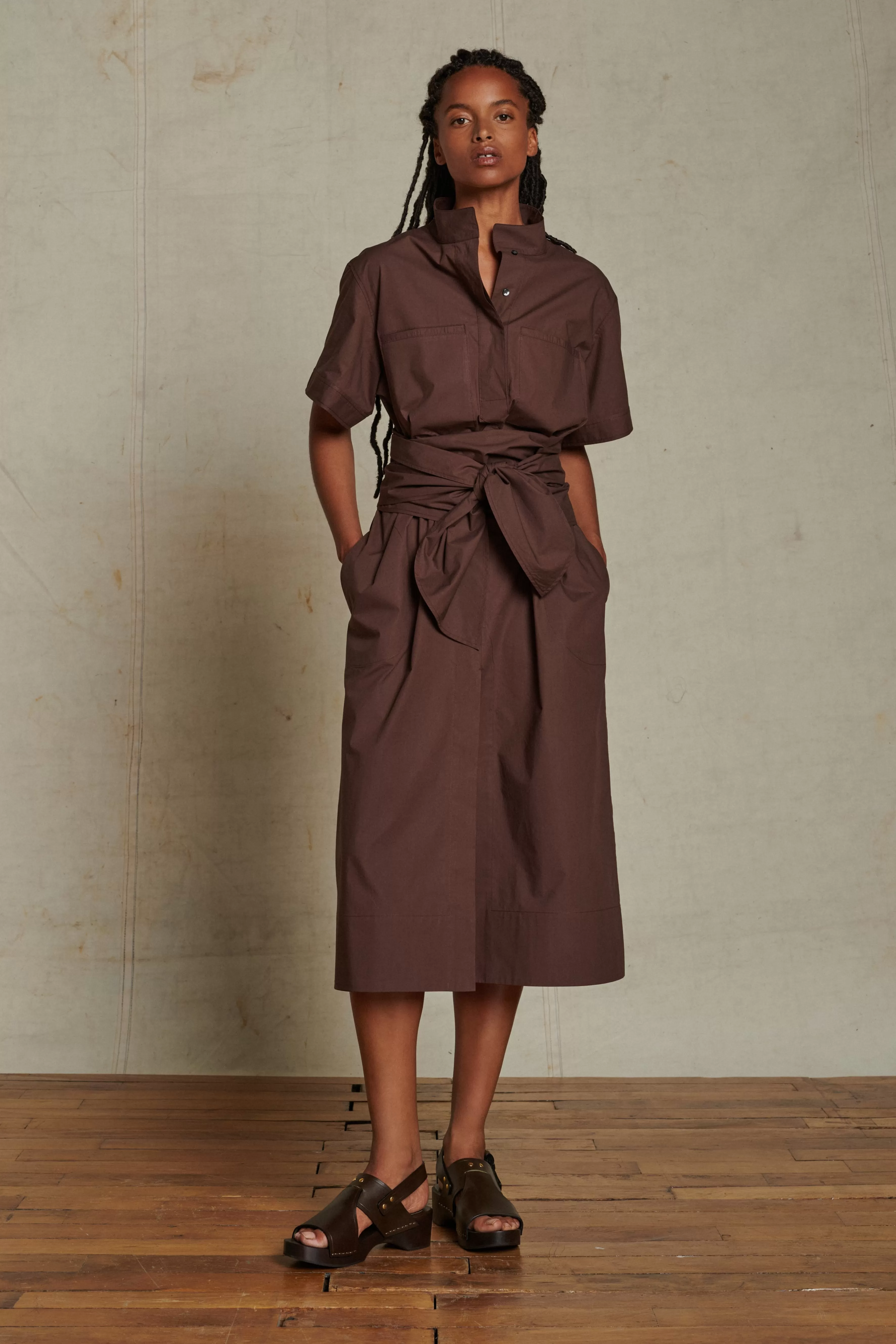 Best Sale Soeur ROBE ANDORA chocolat