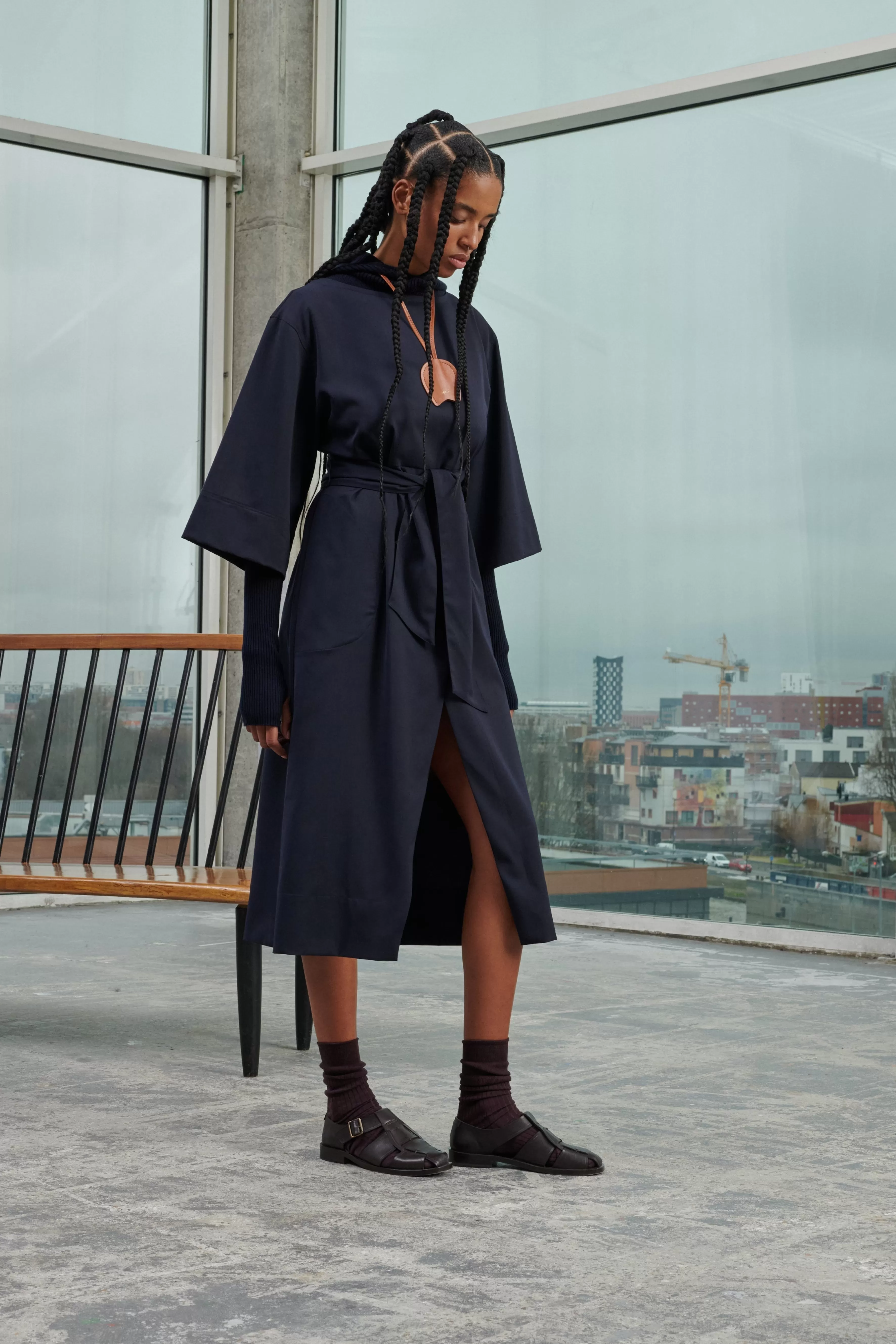 Shop Soeur ROBE VERCORS Navy