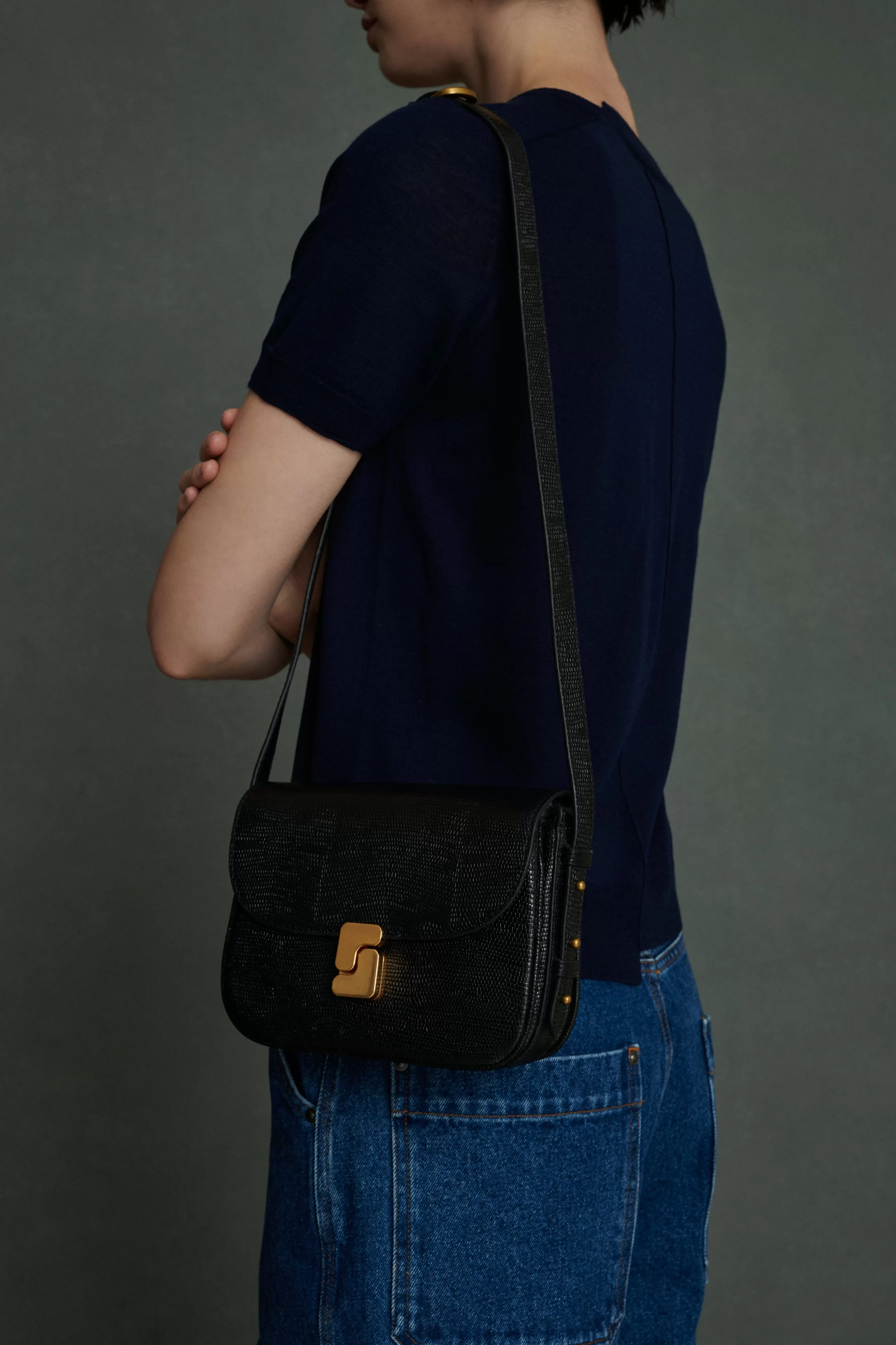 Shop Soeur SAC BELLISSIMA MINI Noir