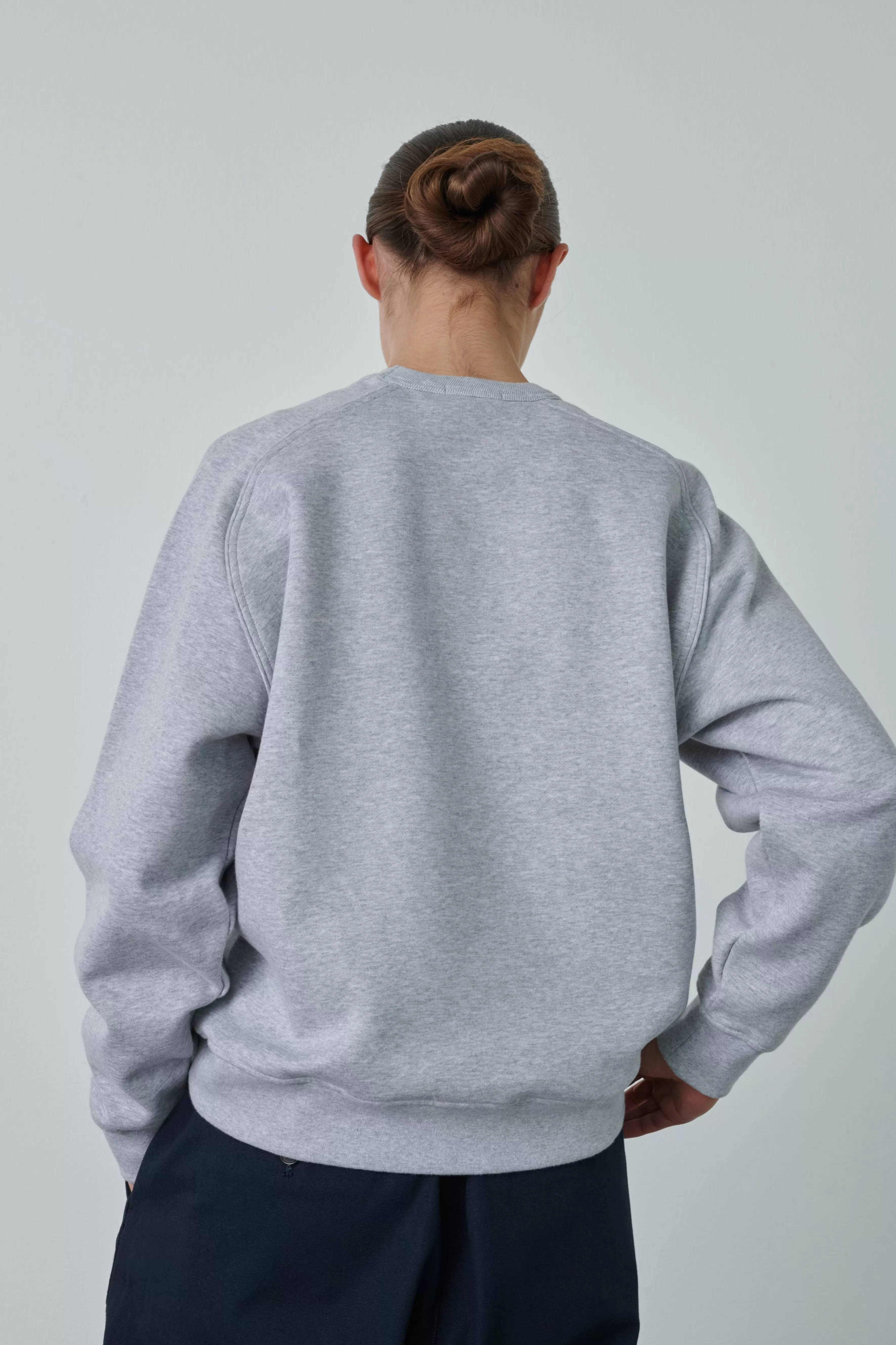 Cheap Soeur SWEAT THIBAULT Gris Chiné